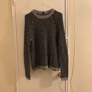 Black and Gray Sweater